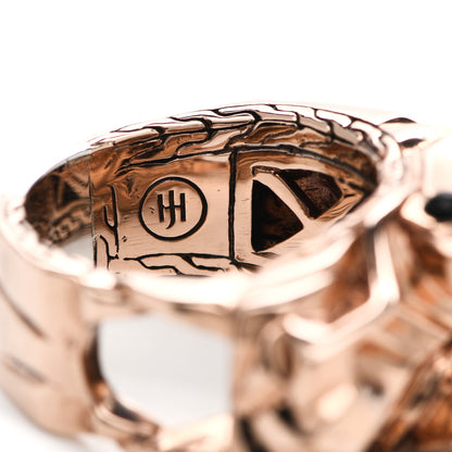 John Hardy Sterling Silver Bronze Black Onyx Legends Naga Dragon Head Ring 59 8.75 6 of 9