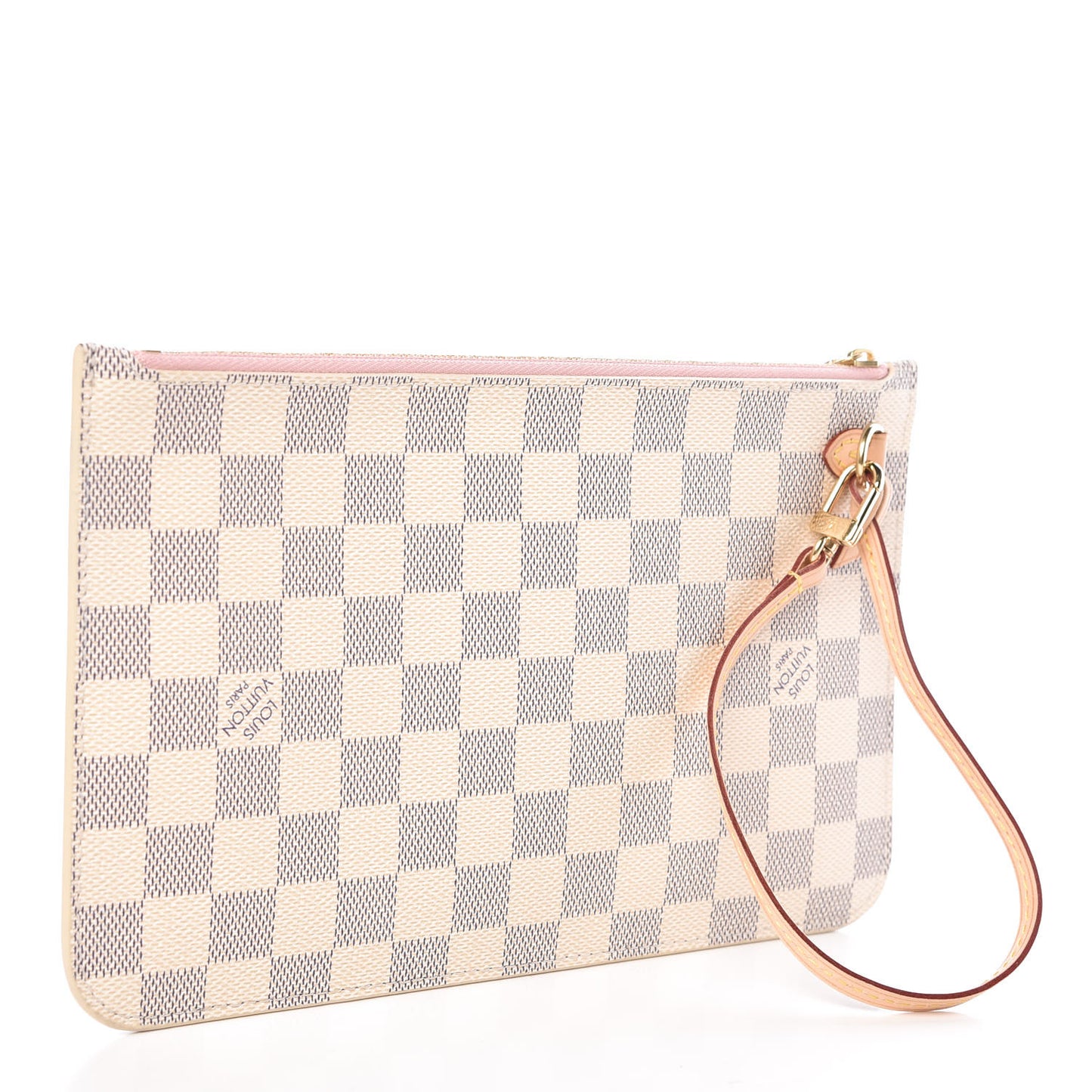 Damier Azur Neverfull MM GM Pochette Rose Ballerine