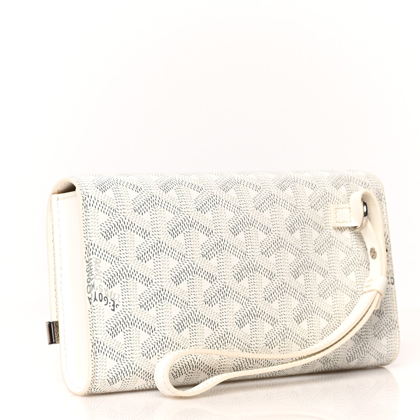 Goyardine Monte Carlo Mini Phone Case White