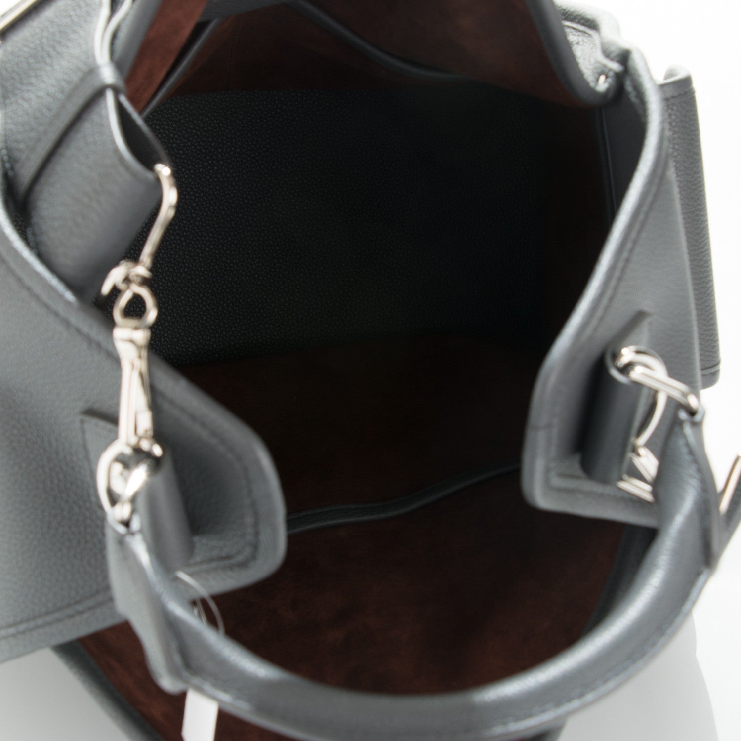 Balenciaga Calfskin Detachables Top Handle Grey 5 of 6