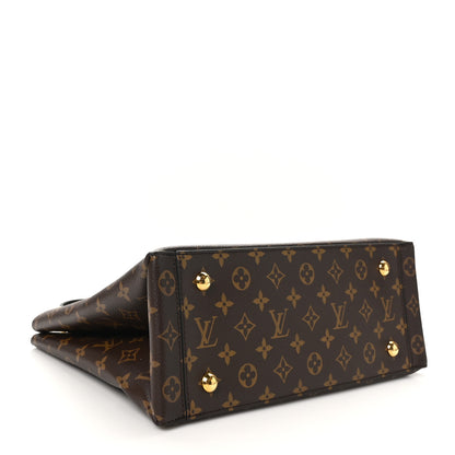 Louis Vuitton Monogram Flower Tote Black 4 of 10