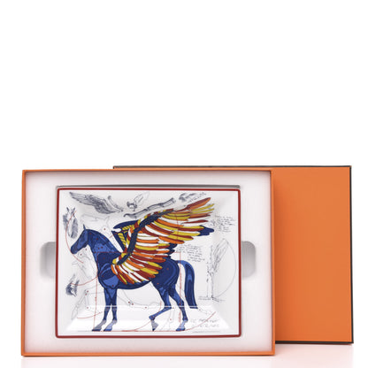 Hermes Porcelain Pegase Change Tray Anis Outremer 6 of 6