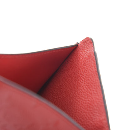 Louis Vuitton Empreinte Compact Curieuse Wallet Cherry 7 of 9