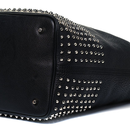 Burberry Calfskin Studded Medium Susanna Hobo Black 9 of 9