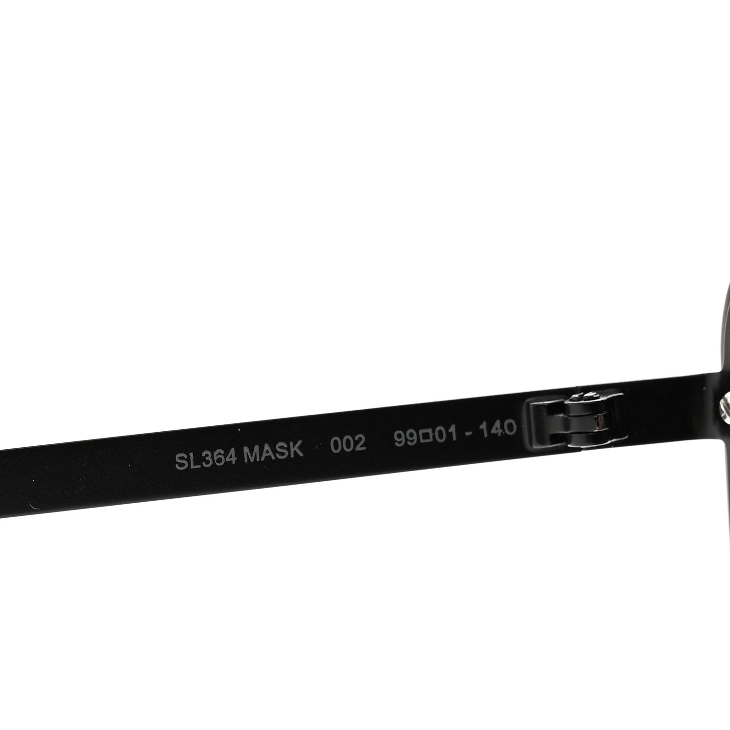 Saint Laurent Metal SL 364 Mask Sunglasses Black 7 of 7