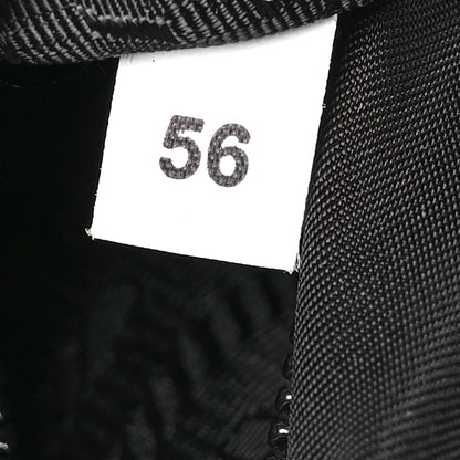 Prada Re-Nylon Vitello Metal Triangle Logo Sling Backpack Black 7 of 11