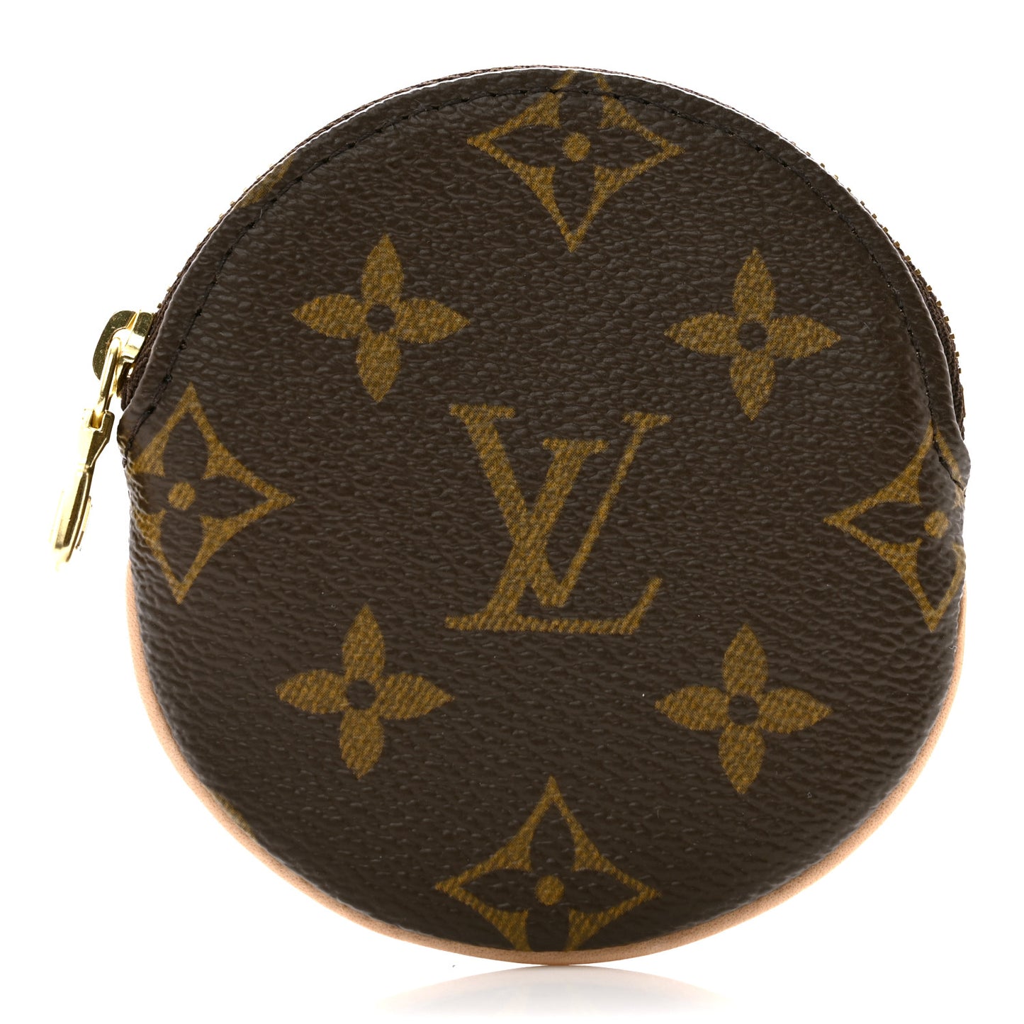 Monogram Round Coin Purse