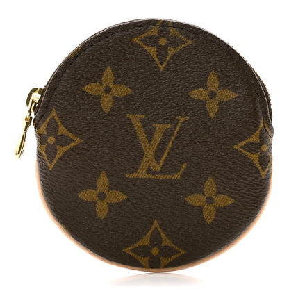 Louis Vuitton Monogram Round Coin Purse 1 of 8