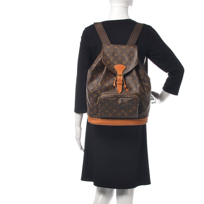 Louis Vuitton Monogram Montsouris GM Backpack 2 of 11
