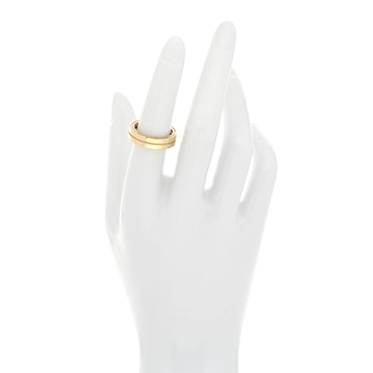 Roberto Coin 18K Yellow Gold Portofino Two-Row Ring 53 6.5 2 of 4