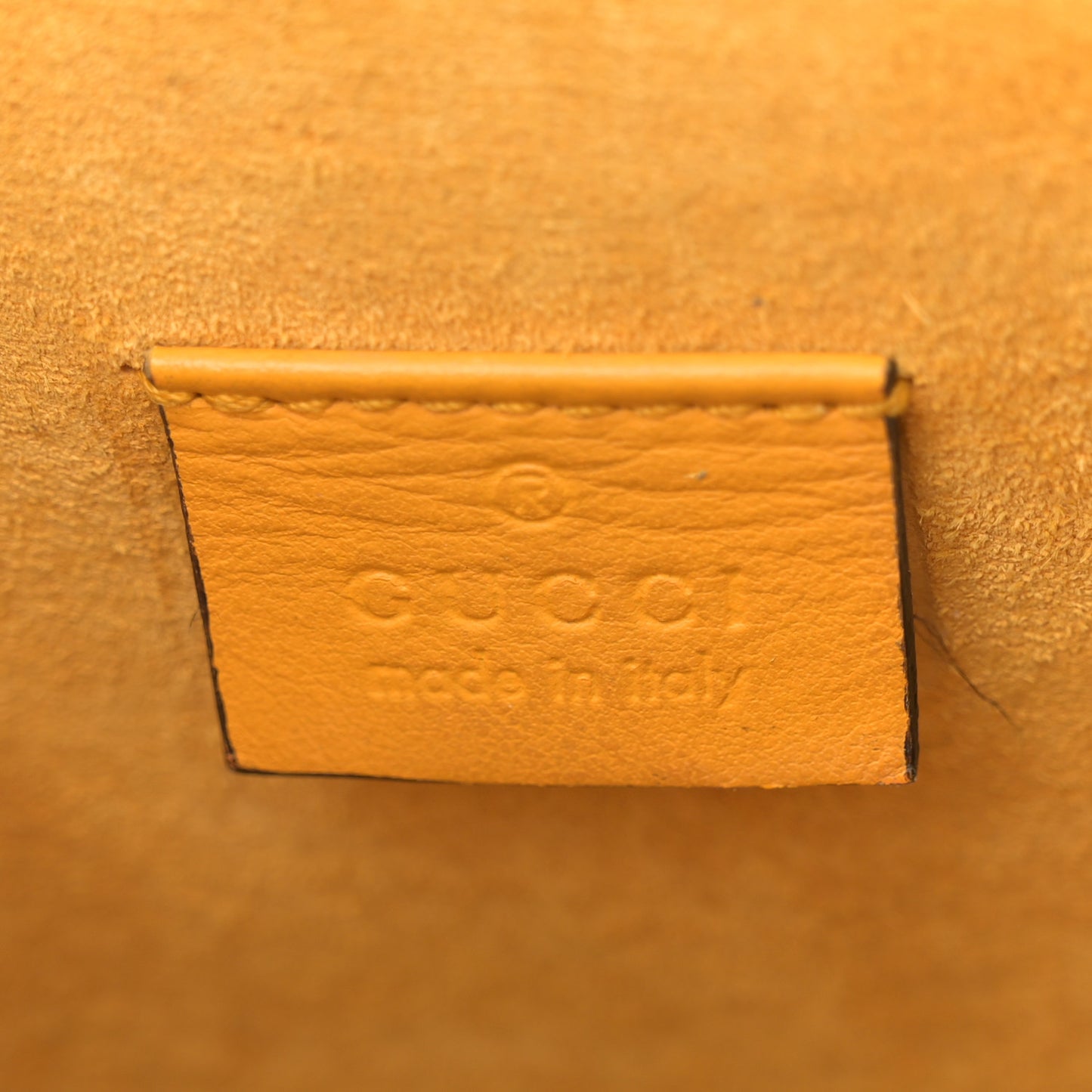 GG Supreme Monogram Mini Dionysus Shoulder Bag Yellow