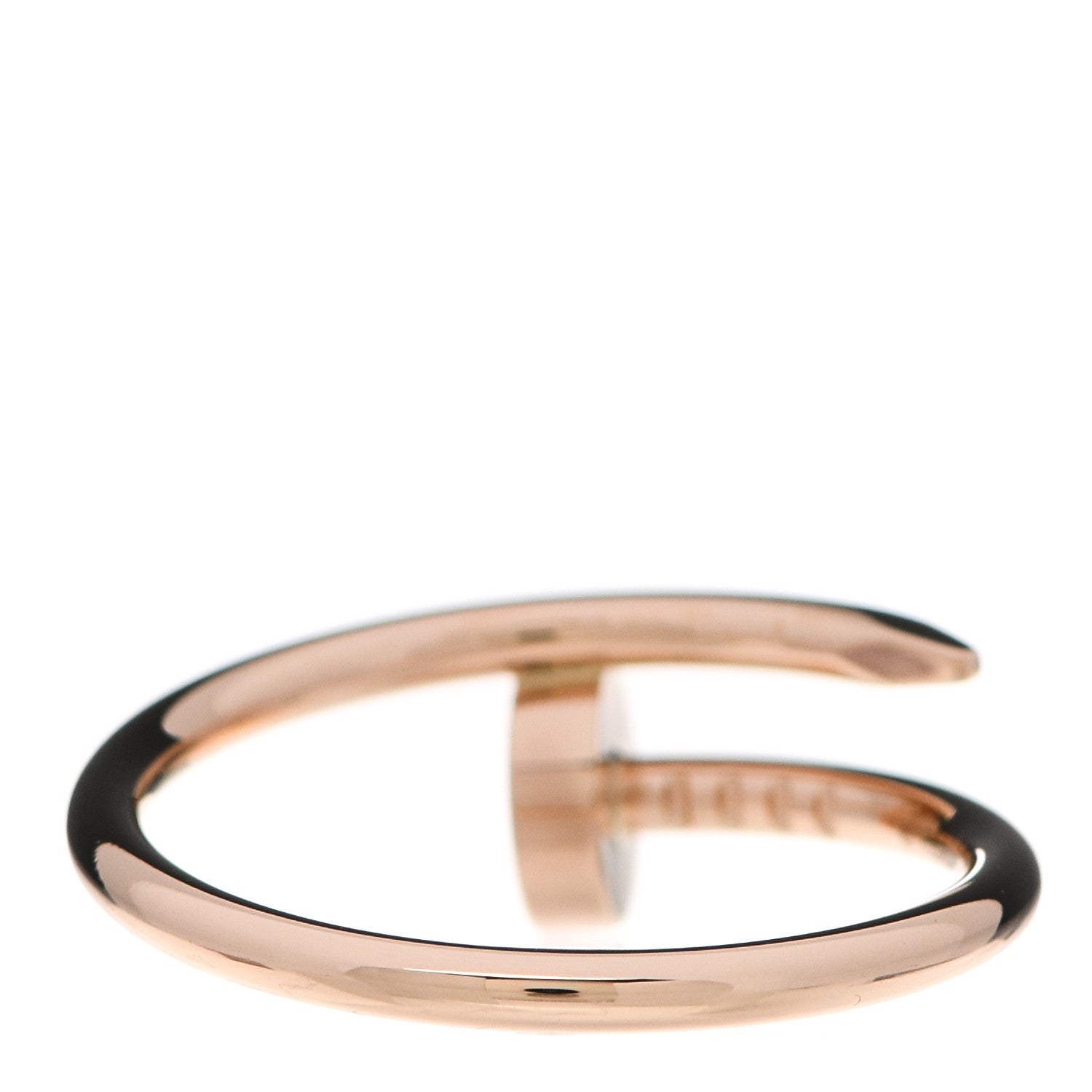 Cartier 18K Pink Gold Small Juste Un Clou Ring 53 6.25 3 of 5