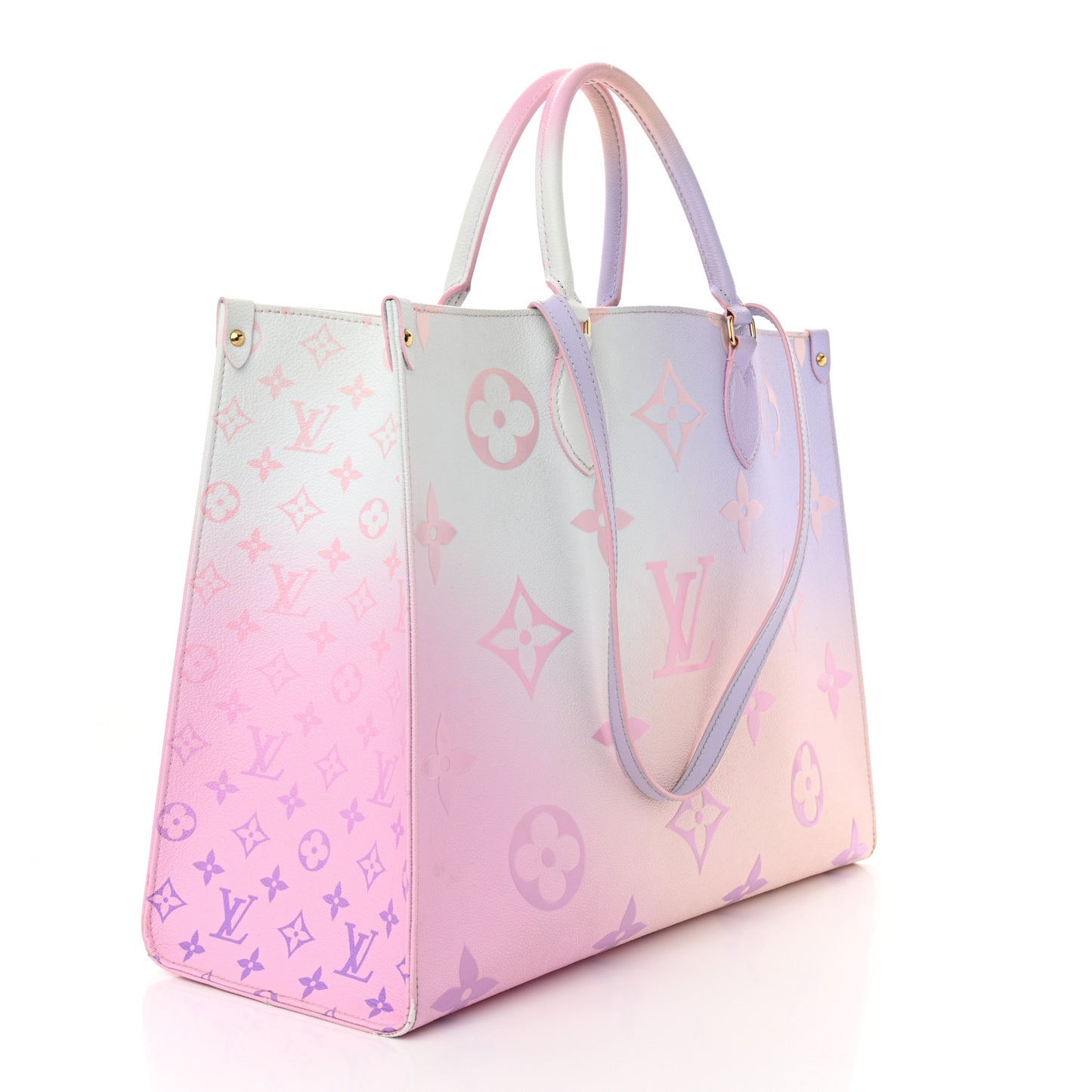 Monogram Giant Spring In The City Onthego GM Sunrise Pastel