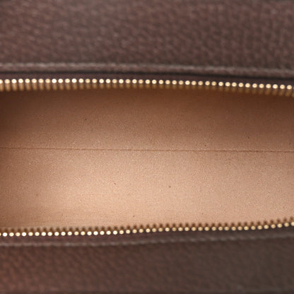 Gucci GG Supreme Monogram Textured Dollar Calfskin Web Small Ophidia Slip Handle Tote Beige Ebony New Acero 5 of 10
