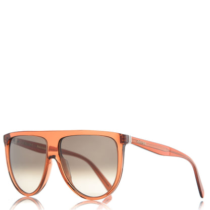 Celine Acetate Thin Shadow Sunglasses CL41435/S Orange 1 of 6