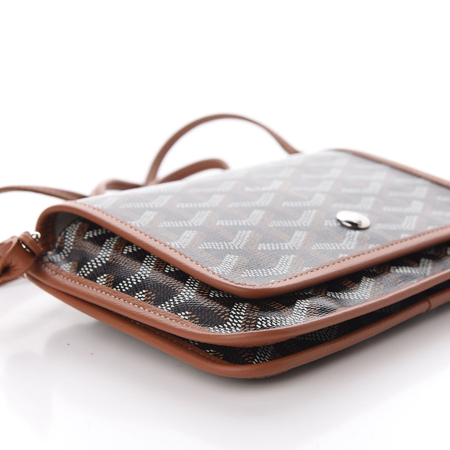 Goyard Goyardine Plumet Wallet Clutch Black Gold 6 of 11