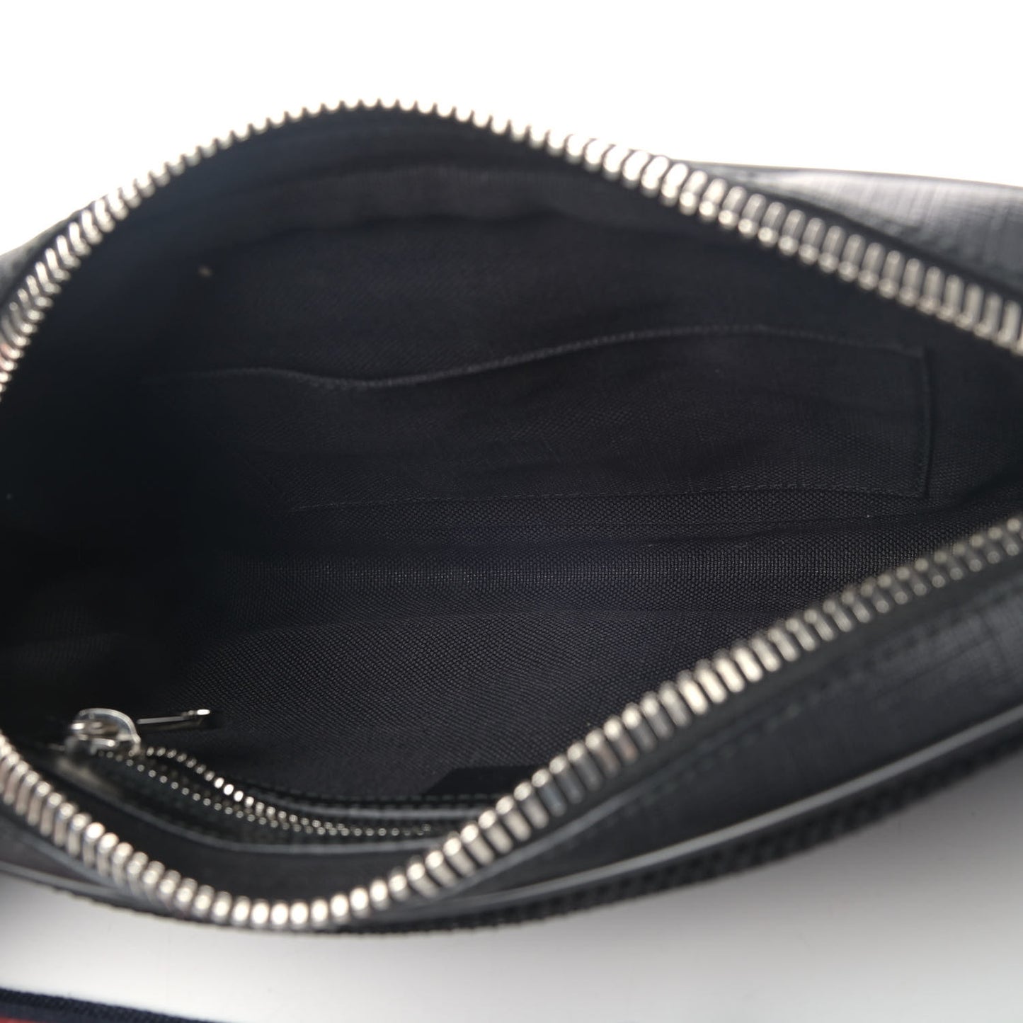 Soft GG Supreme Monogram Web Belt Bag Black Grey