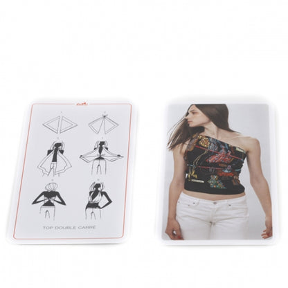 Hermes Knotting Cards Cartes A Nouer Carre Scarf Guide 2 of 8