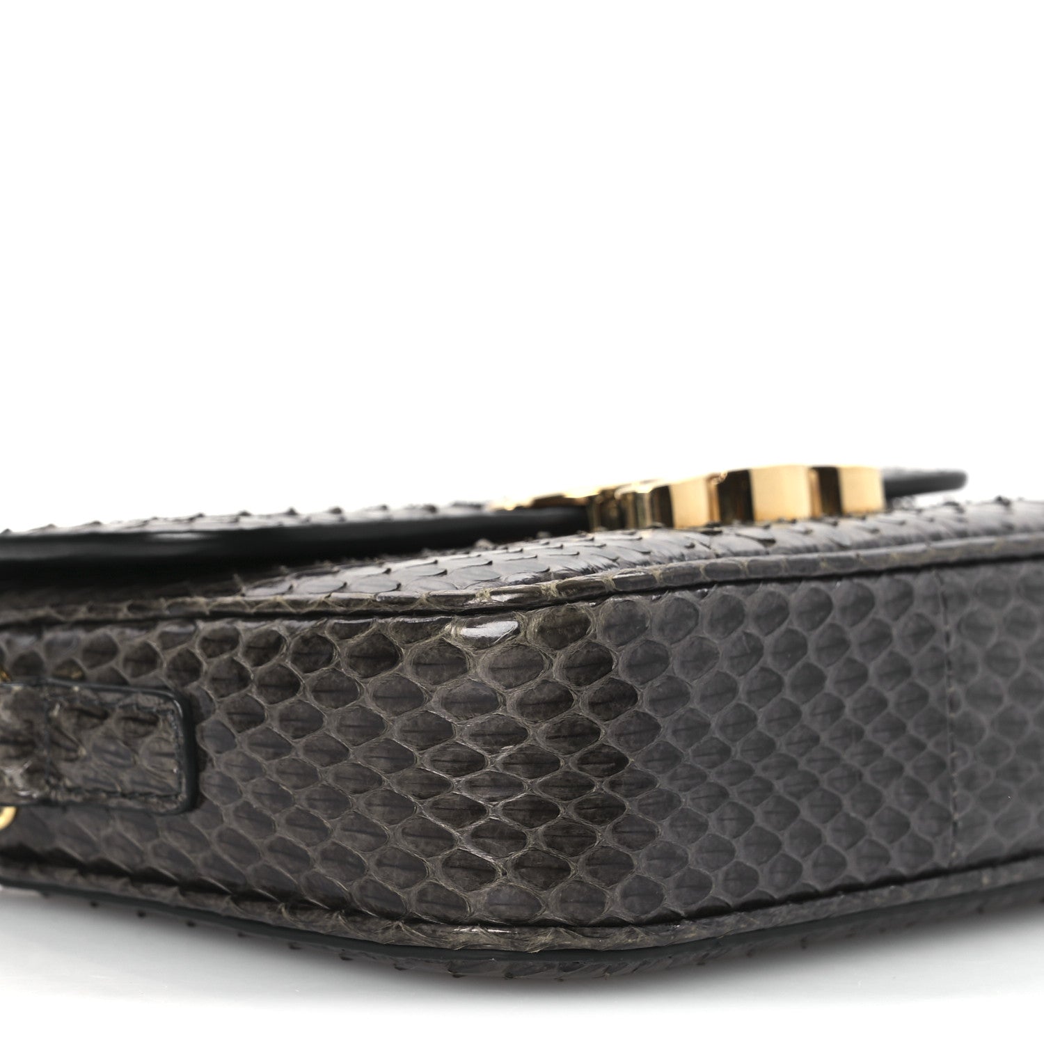 Celine Watersnake Teen Triomphe Grey 10 of 12