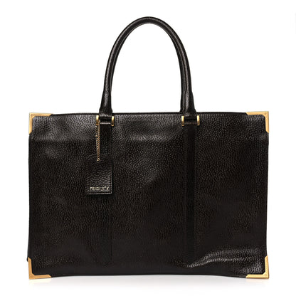 Fendi Dimpled Calfskin Classico No. 4 Tote Brown 1 of 9