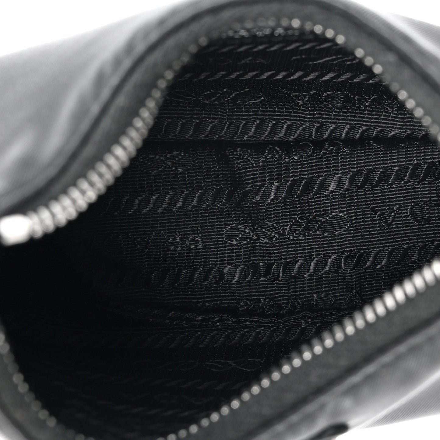 Tessuto Nylon Mini Re-Edition 2000 Shoulder Bag Black