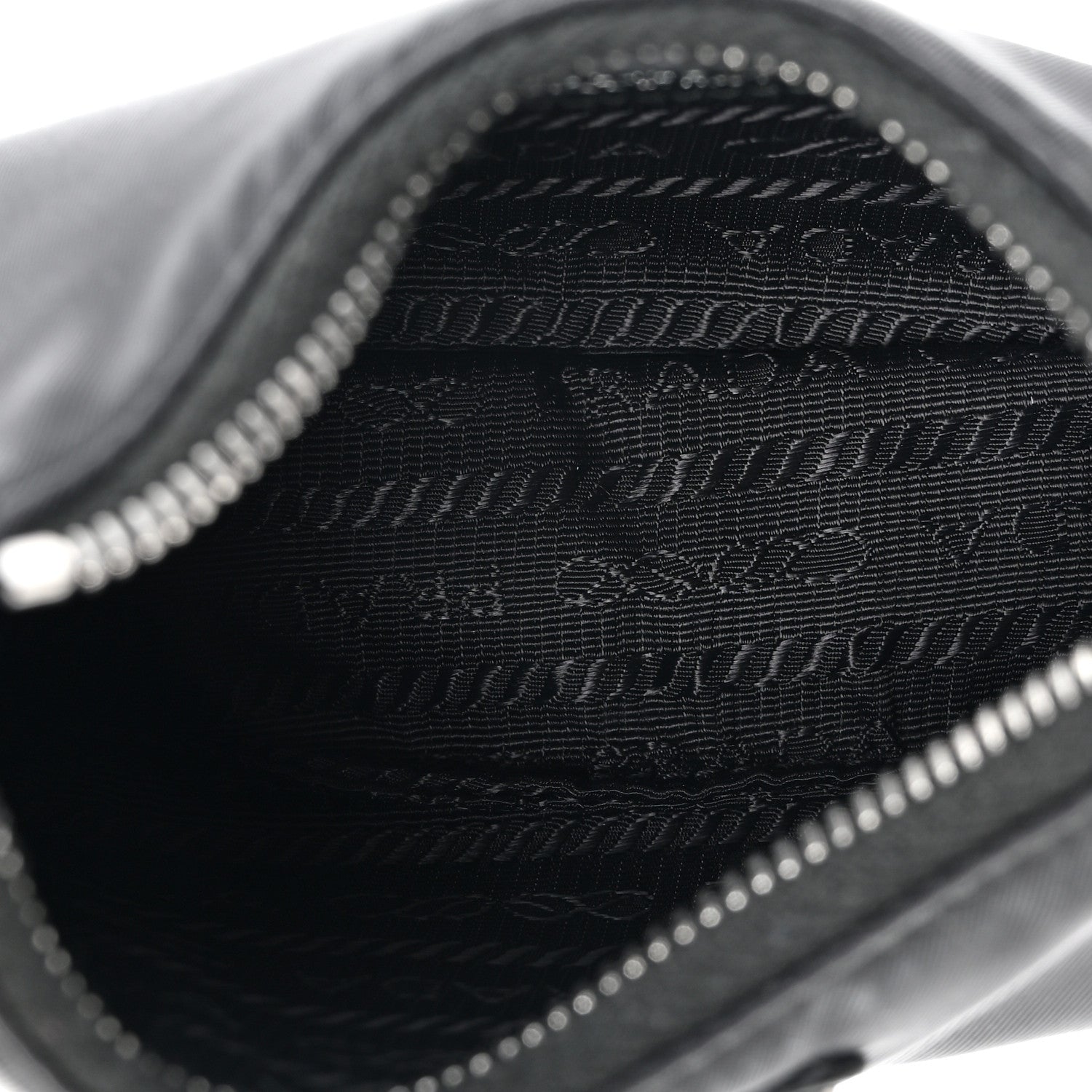 Prada Tessuto Nylon Mini Re-Edition 2000 Shoulder Bag Black 5 of 11