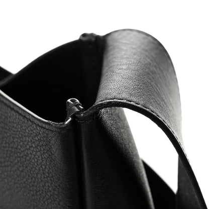 Saint Laurent Supple Calfskin Large Le 5 A 7 Soft Hobo Black 12 of 14