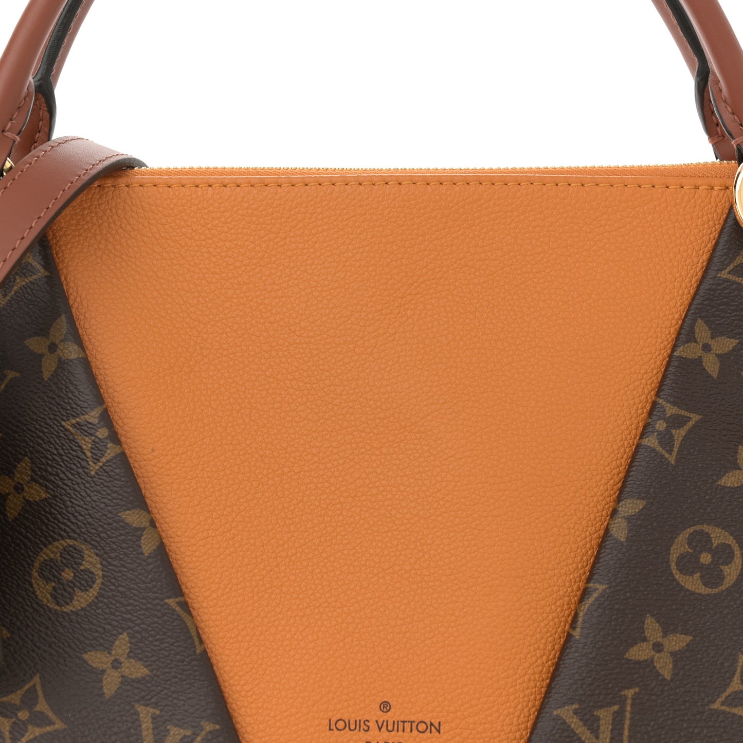 Monogram V Tote MM Safran