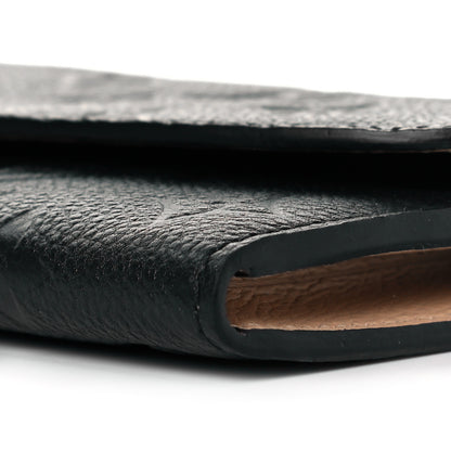 Louis Vuitton Empreinte Emilie Wallet Black Dune 8 of 8