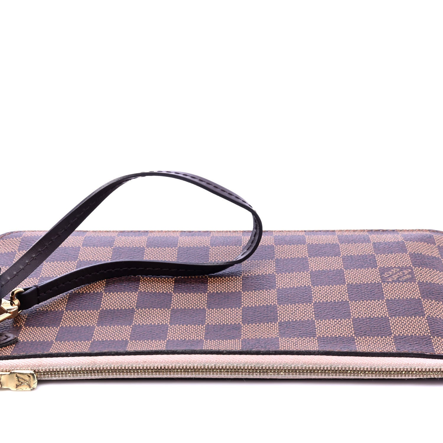 Louis Vuitton Damier Ebene Neverfull MM GM Pochette Rose Ballerine 5 of 6