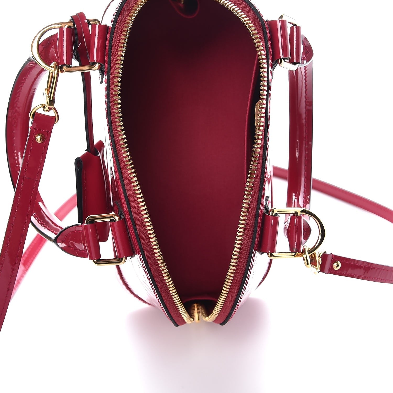 Louis Vuitton Vernis Alma BB Rose Indien 5 of 8
