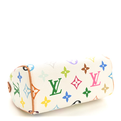 Louis Vuitton Monogram Multicolor Mini Sac HL Speedy White 3 of 8