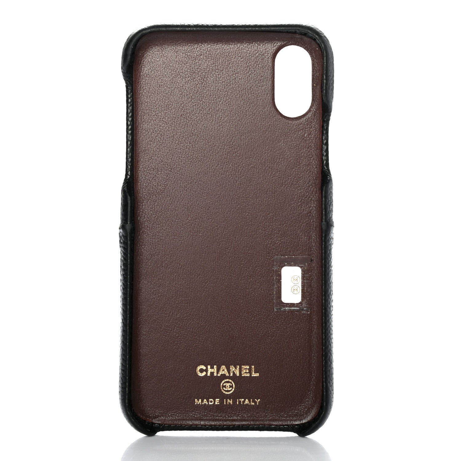 Chanel Caviar Quilted iPhone X Coco Tech Case Black 5 of 8
