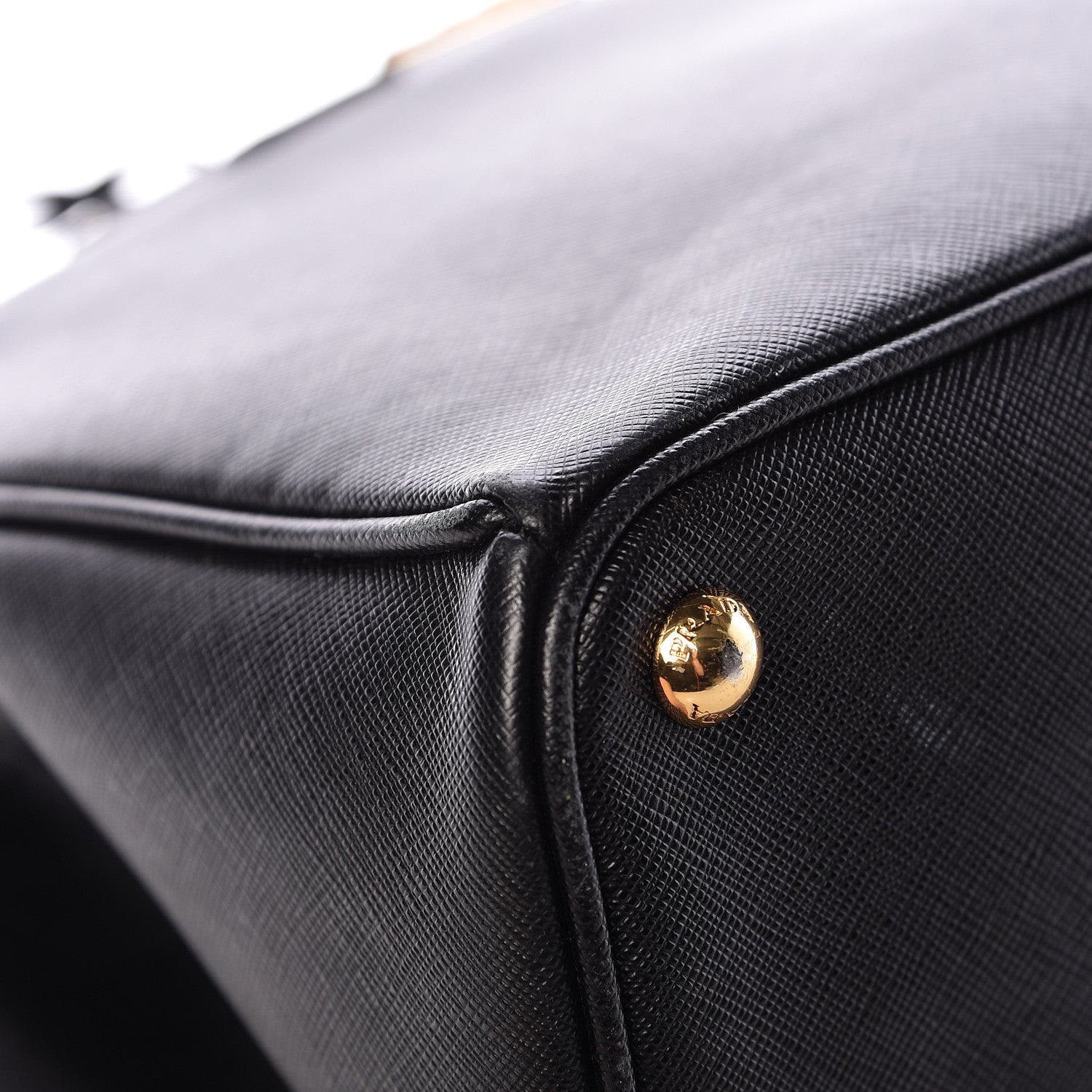 Prada Saffiano Lux Large Tote Black 9 of 21