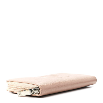 Chanel Caviar Large Timeless CC Zip Around Wallet Beige 4 of 13
