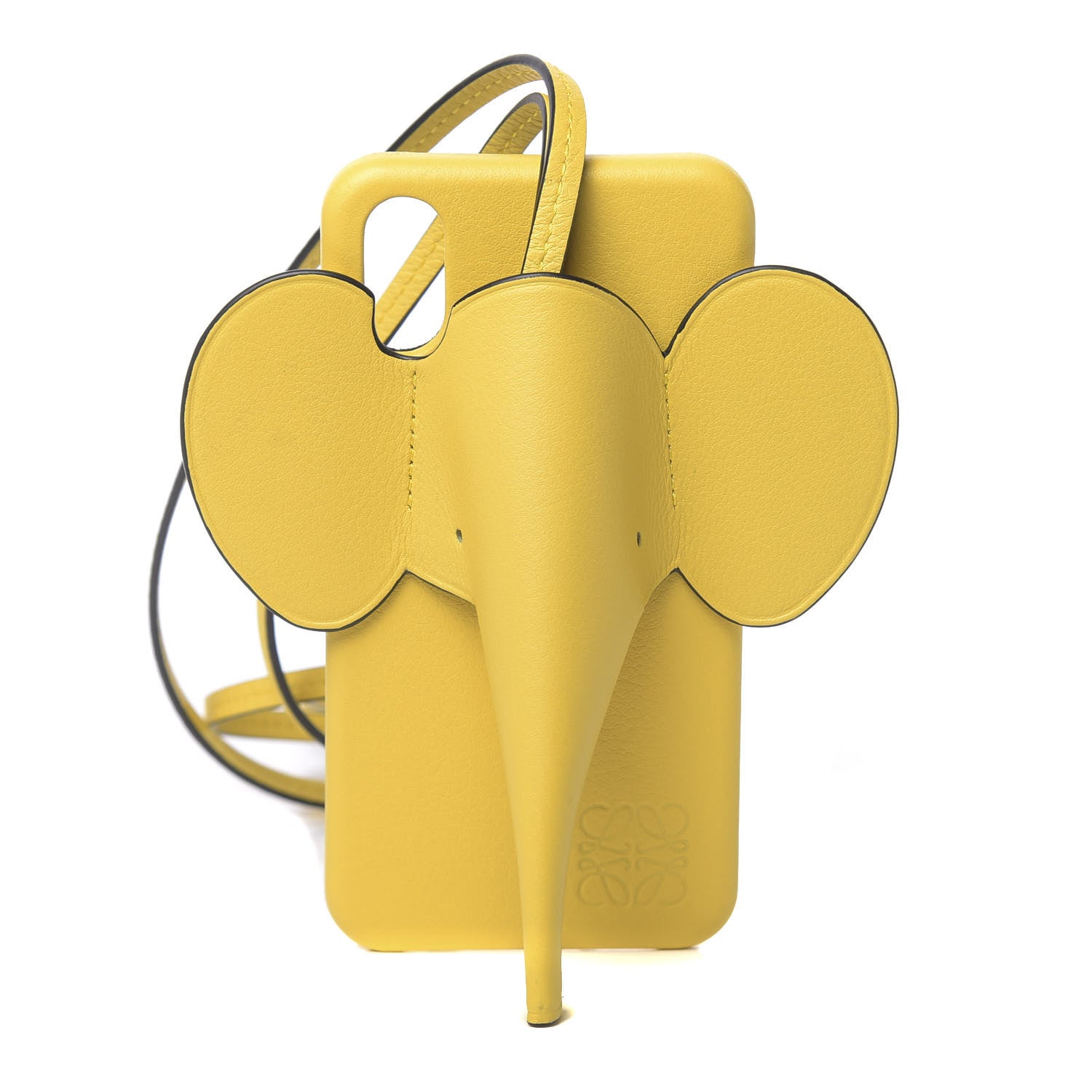 Loewe Calfskin Elephant Iphone X/XS Case Yellow 1 of 11