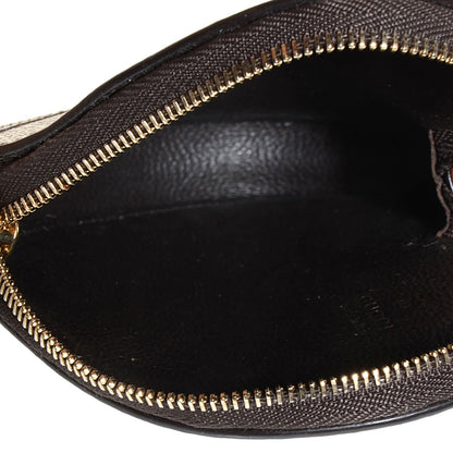 Gucci GG Plus Monogram Tattoo Heart Coin Purse Brown 5 of 7
