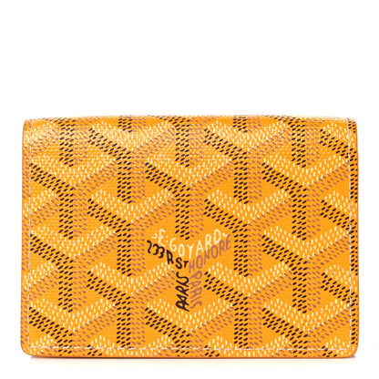 Goyard Goyardine Business Card Holder Yellow 1 of 9