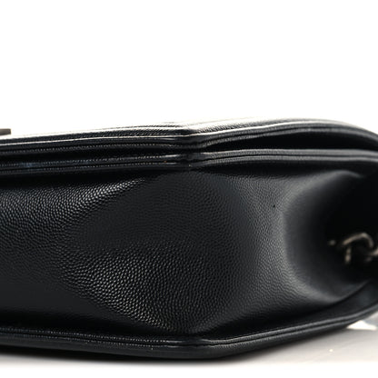 Chanel Caviar Quilted New Medium Boy Flap Black 9 of 9