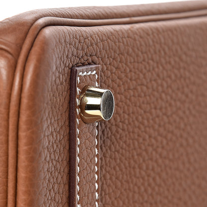 Hermes Togo Birkin 30 Gold 7 of 13