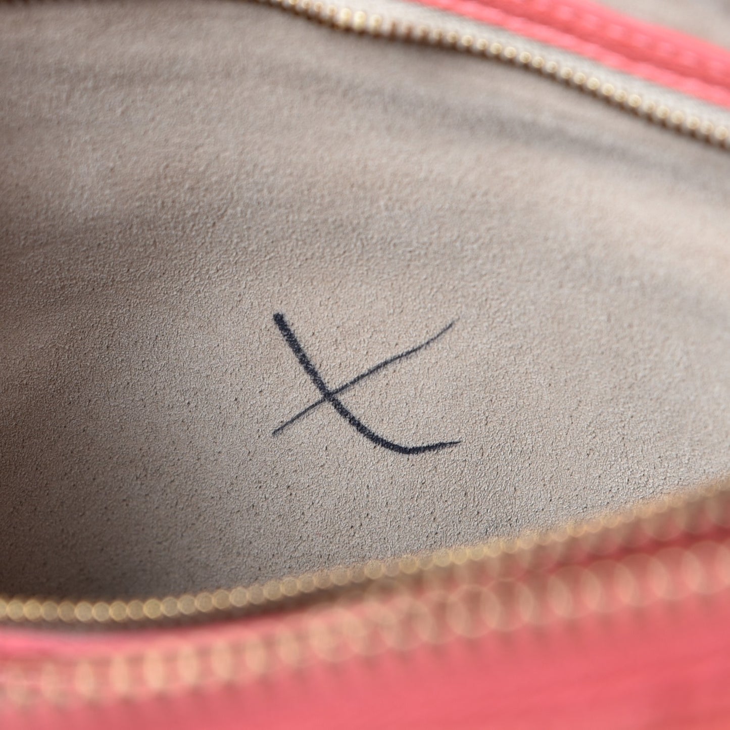 Ostrich Crocodile Cherry Tote Pink
