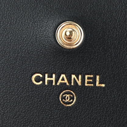 Chanel Caviar Chevron Quilted Boy Flap Waist Belt Bag Black 5 of 11