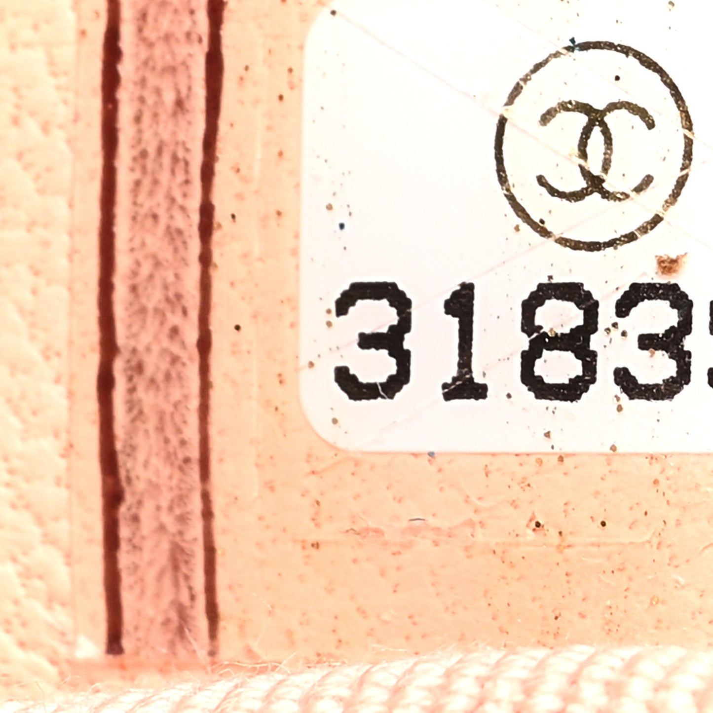 Lambskin Quilted Tiny Shopping Clutch With Chain Light Beige