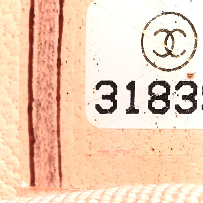 Chanel Lambskin Quilted Tiny Shopping Clutch With Chain Light Beige 7 of 10