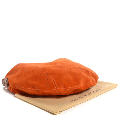 Louis Vuitton Suede Mahina Onatah GM Orange 4 of 7