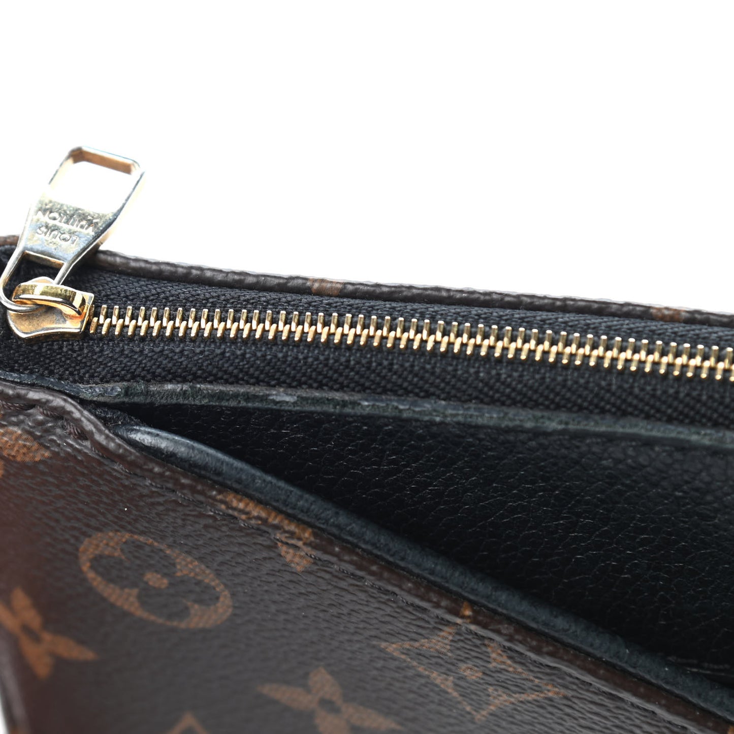 Monogram Pallas Clutch Black