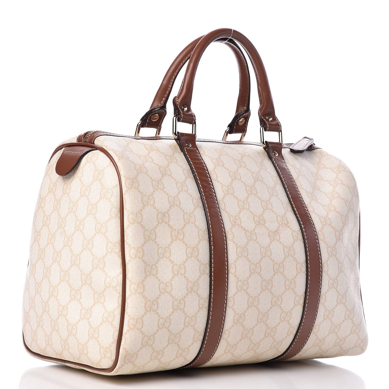 Gucci GG Plus Monogram Medium Joy Boston Tan 3 of 13