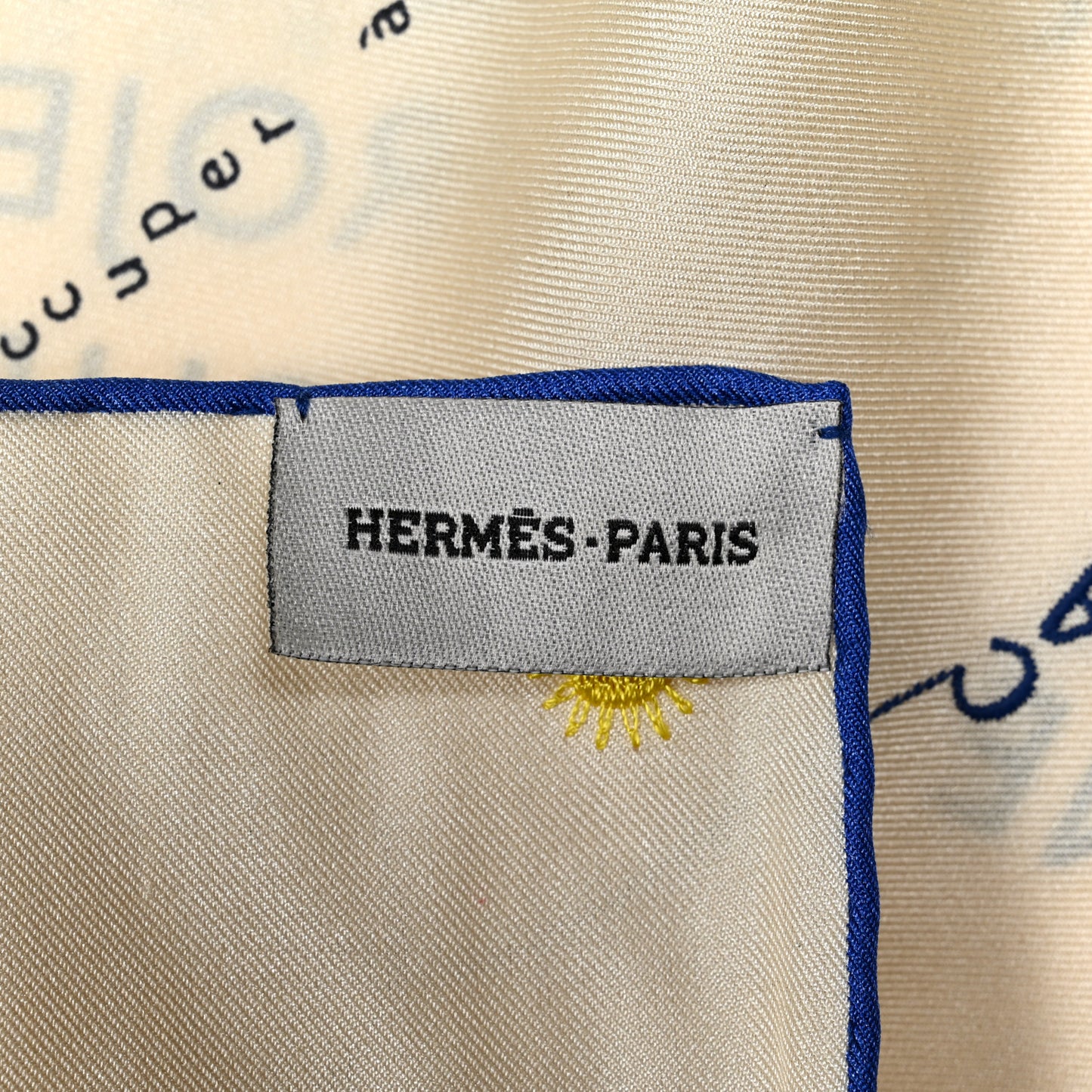 Quadridge Silk Carreve Embroidered Scarf 70
