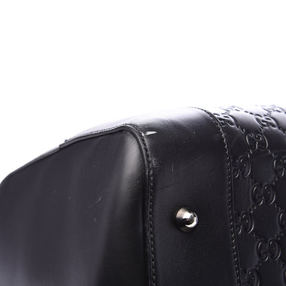 Gucci Guccissima Signature Large Duffle Black 10 of 15