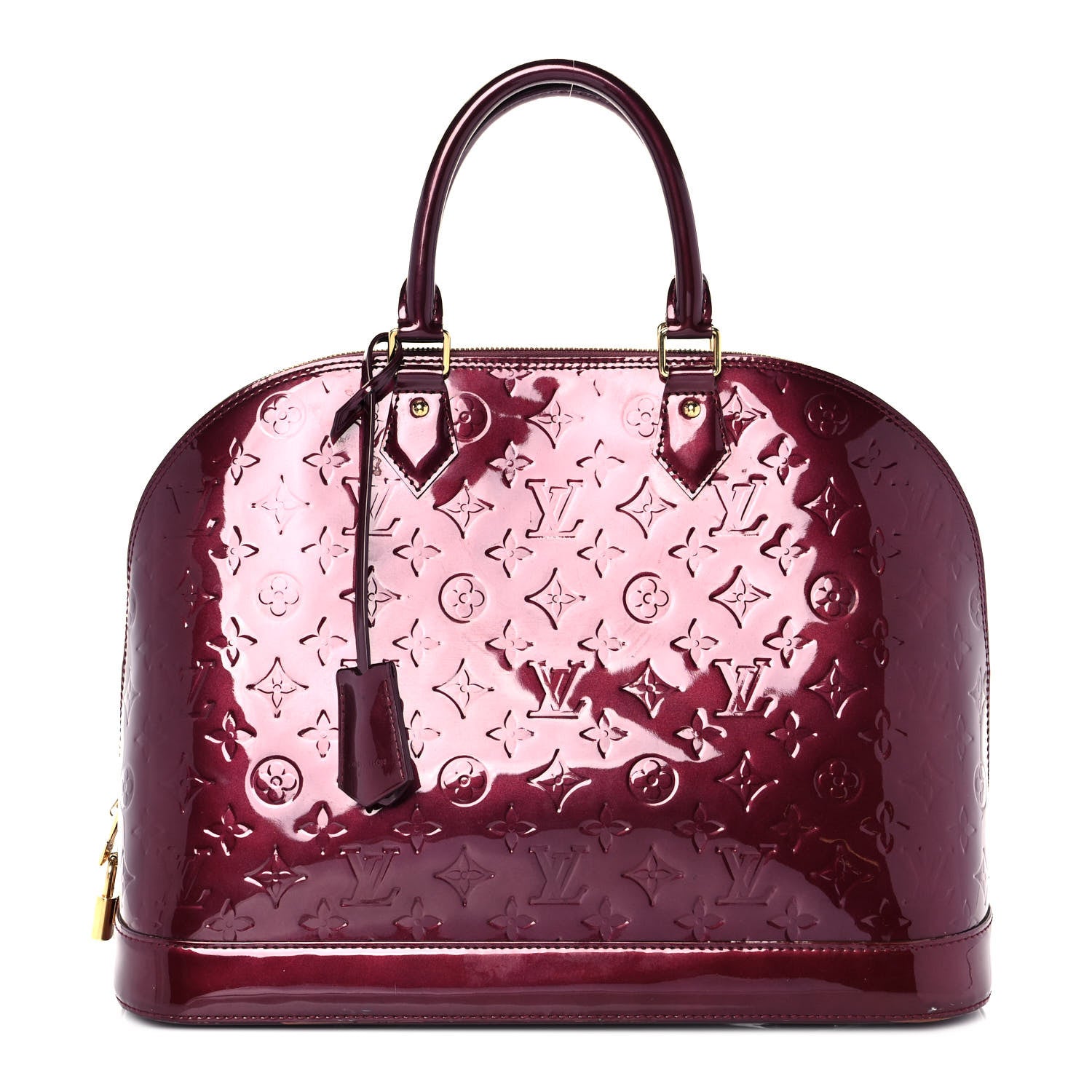 Louis Vuitton Vernis Alma GM Rouge Fauviste 1 of 9